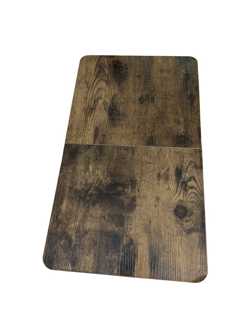Ergonomic Under-Desk Keyboard Tray with Wood Finish - Brown - Picture 3 of 4